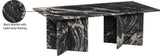 Verona Black Coffee Table 220Black-CT Meridian Furniture