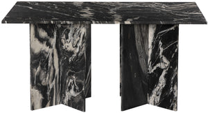 Verona Black Dining Table 220Black-DT78 Meridian Furniture