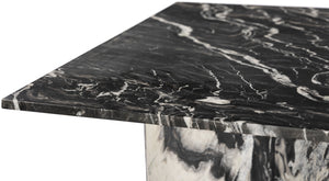 Verona Black Dining Table 220Black-DT78 Meridian Furniture