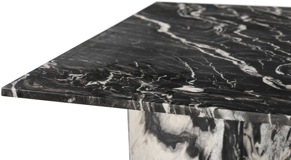 Verona Black Dining Table 220Black-DT78 Meridian Furniture