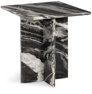 Verona Black End Table 220Black-ET Meridian Furniture