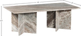 Verona Brown Coffee Table 220Brown-CT Meridian Furniture