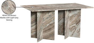 Verona Brown Dining Table 220Brown-DT60 Meridian Furniture