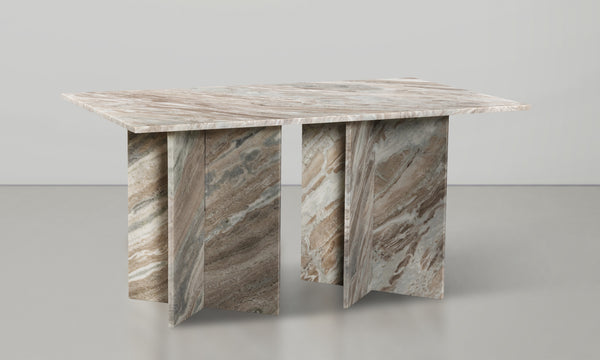 Verona Brown Dining Table 220Brown-DT60 Meridian Furniture