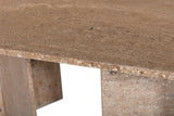 Verona Beige Coffee Table 220Travertine-CT Meridian Furniture