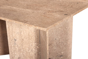 Verona Beige Dining Table 220Travertine-DT60 Meridian Furniture