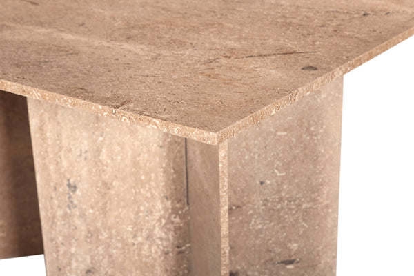 Verona Beige Dining Table 220Travertine-DT60 Meridian Furniture