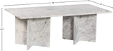 Verona White Coffee Table 220White-CT Meridian Furniture