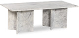 Verona White Coffee Table 220White-CT Meridian Furniture