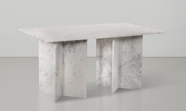 Verona White Dining Table 220White-DT60 Meridian Furniture