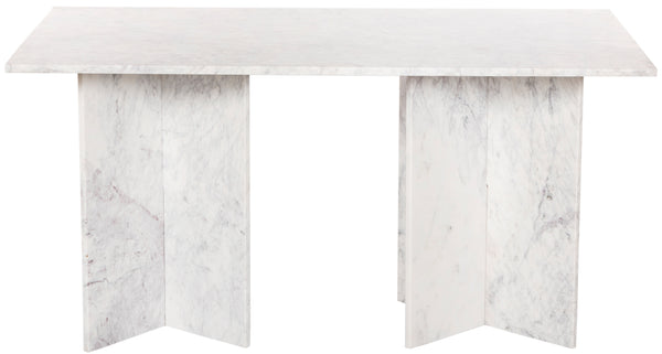 Verona White Dining Table 220White-DT60 Meridian Furniture