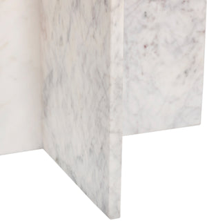 Verona White Dining Table 220White-DT60 Meridian Furniture