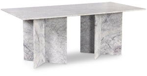Verona White Dining Table 220White-DT78 Meridian Furniture