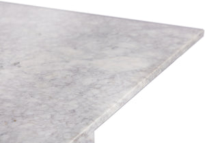 Verona White Dining Table 220White-DT78 Meridian Furniture