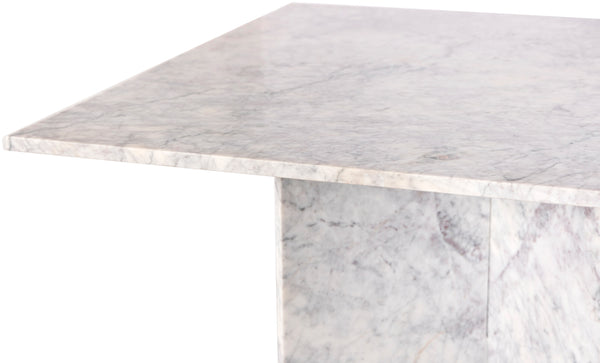 Verona White Dining Table 220White-DT78 Meridian Furniture