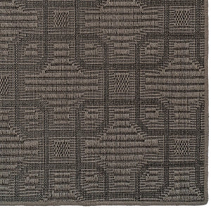 Capel Rugs Julian Eco-friendly Sisal Rug With Interlocking Square Pattern For Stylish Home Décor Solutions Graphite 100% Natural Sisal 2210rs09001200340