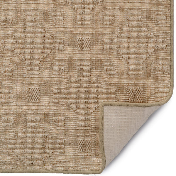 Capel Rugs Julian Eco-friendly Sisal Rug With Interlocking Square Pattern For Stylish Home Décor Solutions Buttermilk 100% Natural Sisal 2210rs06000600600