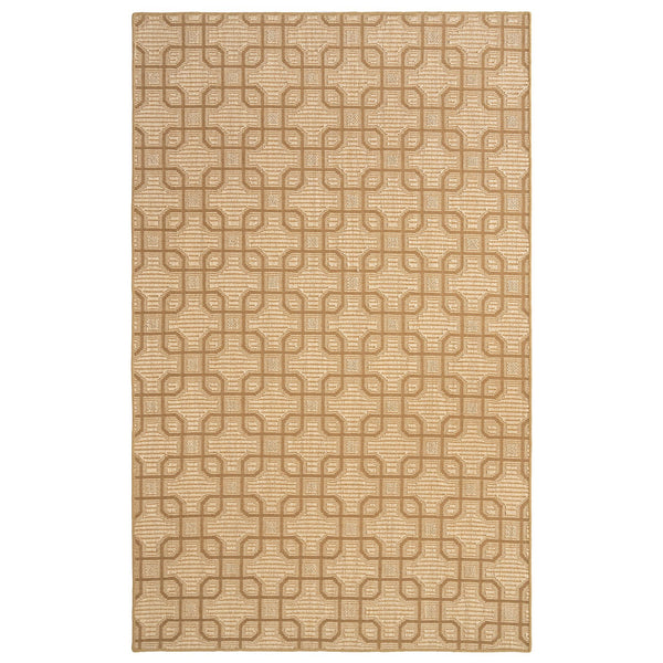 Capel Rugs Julian Eco-friendly Sisal Rug With Interlocking Square Pattern For Stylish Home Décor Solutions Sand 100% Natural Sisal 2210rs10001400650
