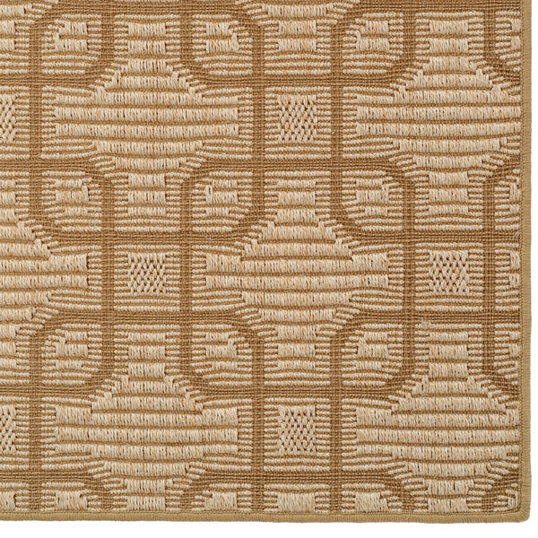 Capel Rugs Julian Eco-friendly Sisal Rug With Interlocking Square Pattern For Stylish Home Décor Solutions Sand 100% Natural Sisal 2210rs10001400650