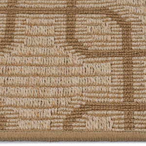 Capel Rugs Julian Eco-friendly Sisal Rug With Interlocking Square Pattern For Stylish Home Décor Solutions Sand 100% Natural Sisal 2210rs10001400650