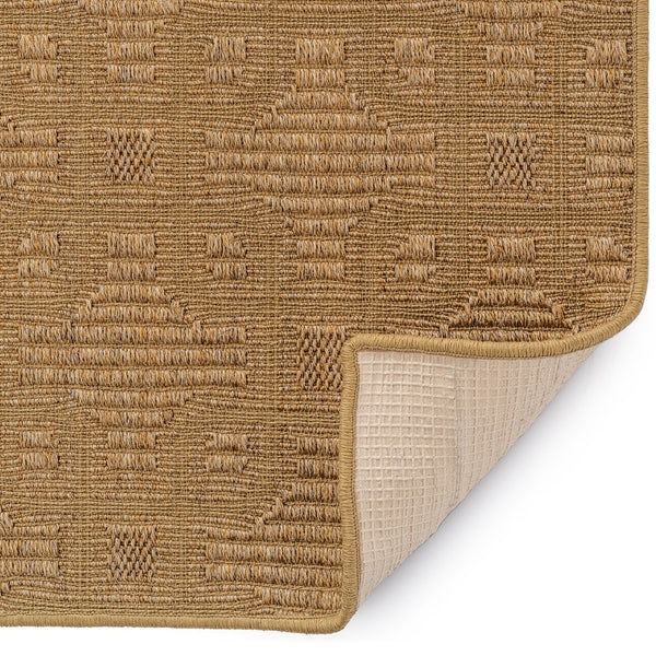 Capel Rugs Julian Eco-friendly Sisal Rug With Interlocking Square Pattern For Stylish Home Décor Solutions Wheat 100% Natural Sisal 2210rs02000300700