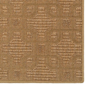 Capel Rugs Julian Eco-friendly Sisal Rug With Interlocking Square Pattern For Stylish Home Décor Solutions Wheat 100% Natural Sisal 2210rs02000300700