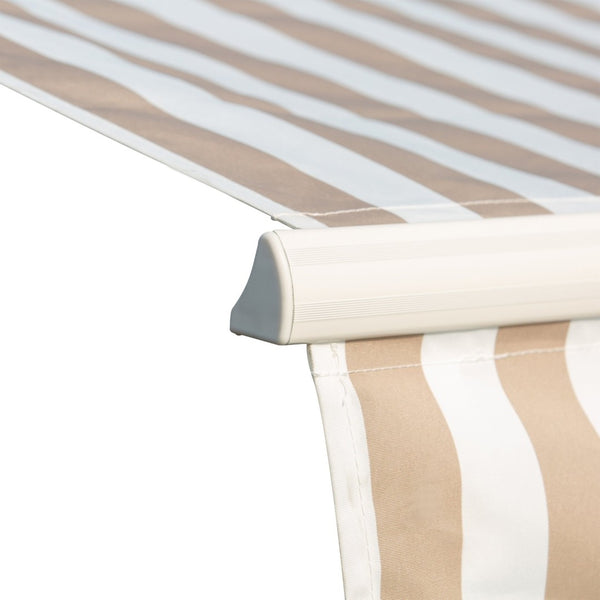 English Elm Outsunny 13' X 8' Retractable Awning - Uv & Water-Resistant Shade For Patios, Decks, & Balconies! W2225P174188-GIGA