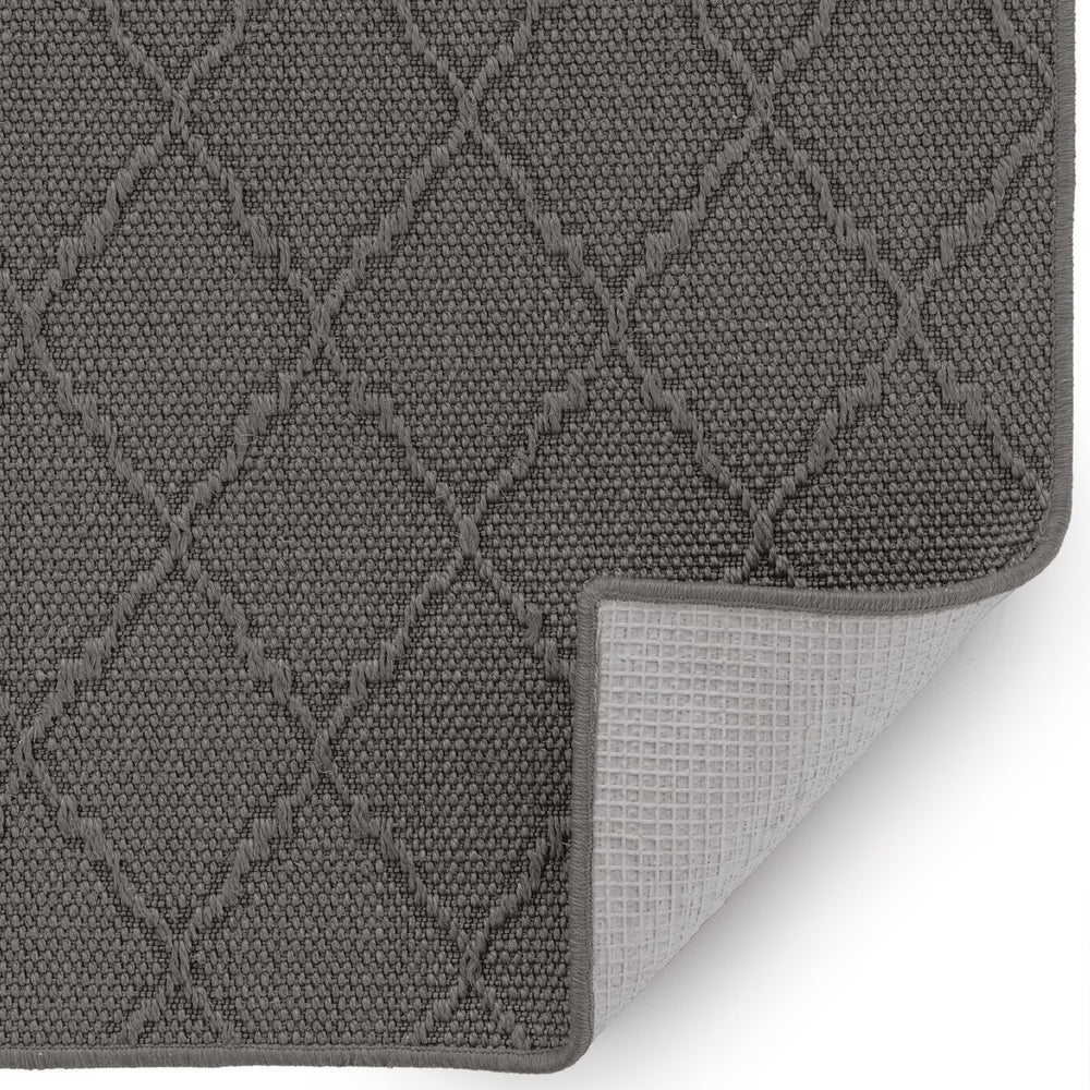 Capel Rugs Hugo Natural Sisal Rug - Eco-friendly, Durable, And Stylish Addition For Every Room In Your Home Graphite 100% Natural Sisal 2216rs04000600340