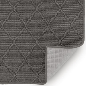 Capel Rugs Hugo Natural Sisal Rug - Eco-friendly, Durable, And Stylish Addition For Every Room In Your Home Graphite 100% Natural Sisal 2216rs04000600340