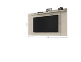 Manhattan Comfort Liberty Modern TV Panel Off White 221BMC1