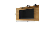 Manhattan Comfort Liberty Modern TV Panel Cinnamon 221BMC2