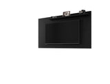 Manhattan Comfort Liberty Modern TV Panel Black 221BMC8