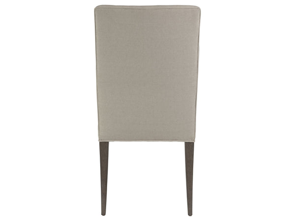 Lexington Artistica Home Madox Upholstered Side Chair - Stylish Mahogany Frame With Soft Natural Greige Fabric For Any Room Antico Wood 2220-880-39-01