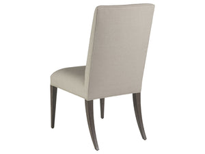 Lexington Artistica Home Madox Upholstered Side Chair - Stylish Mahogany Frame With Soft Natural Greige Fabric For Any Room Antico Wood 2220-880-39-01