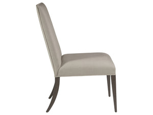 Lexington Artistica Home Madox Upholstered Side Chair - Stylish Mahogany Frame With Soft Natural Greige Fabric For Any Room Antico Wood 2220-880-39-01
