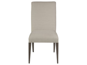 Lexington Artistica Home Madox Upholstered Side Chair - Stylish Mahogany Frame With Soft Natural Greige Fabric For Any Room Antico Wood 2220-880-39-01