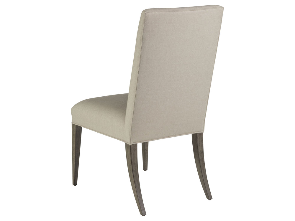 Lexington Artistica Home Madox Upholstered Side Chair - Stylish Mahogany Frame With Soft Natural Greige Fabric For Any Room Grigio Wood 2220-880-41-01
