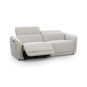 Classic Home Ostend Reclining Sofa in Gray - Modern Comfort, Soft Polyester Upholstery for Relaxing Living Spaces 2221SF11