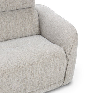 Classic Home Ostend Reclining Sofa in Gray - Modern Comfort, Soft Polyester Upholstery for Relaxing Living Spaces 2221SF11