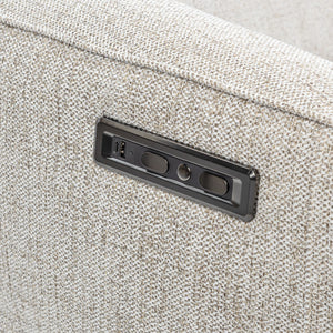 Classic Home Ostend Reclining Sofa in Gray - Modern Comfort, Soft Polyester Upholstery for Relaxing Living Spaces 2221SF11