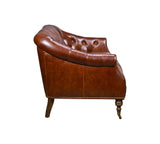 Olivia + Quinn Corrine  Loveseat 2222_LIN1901 Linden Chocolate