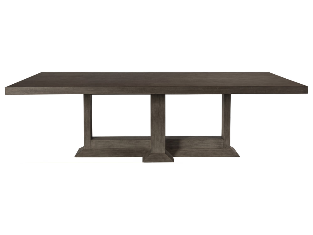 Lexington Artistica Home Emissary Rectangular Dining Table - Elegant Transitional Design In Mahogany With Textured Finishes Antico Wood 2223-877c-39