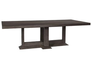 Lexington Artistica Home Emissary Rectangular Dining Table - Elegant Transitional Design In Mahogany With Textured Finishes Antico Wood 2223-877c-39