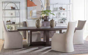 Lexington Artistica Home Emissary Rectangular Dining Table - Elegant Transitional Design In Mahogany With Textured Finishes Antico Wood 2223-877c-39