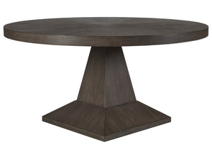 Lexington Artistica Home Chronicle Round Dining Table - Elegant Mahogany Design With Radial Veneer Pattern For Every Home Antico Wood 2224-870c-39