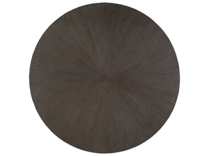 Lexington Artistica Home Chronicle Round Dining Table - Elegant Mahogany Design With Radial Veneer Pattern For Every Home Antico Wood 2224-870c-39