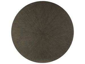 Lexington Artistica Home Chronicle Round Dining Table - Elegant Mahogany Design With Radial Veneer Pattern For Every Home Grigio Wood 2224-870c-41