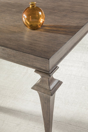 Lexington Artistica Home Brussels Elegant Rectangular Dining Table – Extendable Design In Mahogany With Warm Antico Finish Antico Wood 2226-877-39