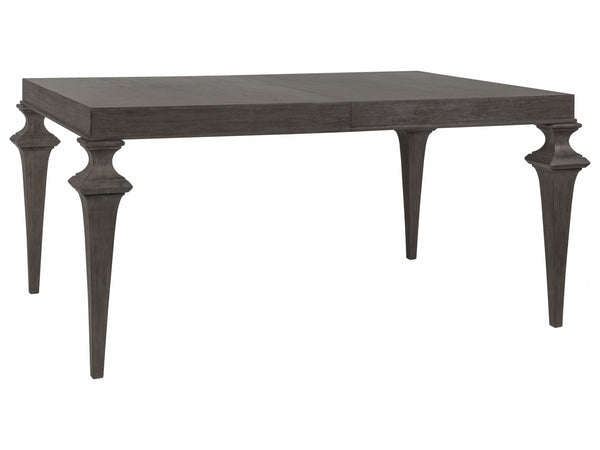 Lexington Artistica Home Brussels Elegant Rectangular Dining Table – Extendable Design In Mahogany With Warm Antico Finish Antico Wood 2226-877-39