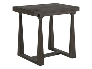 Lexington Artistica Home Grantland Rectangular End Table - Timeless Mahogany Design With Elegant Textures For Any Room Antico Wood 2227-955-39